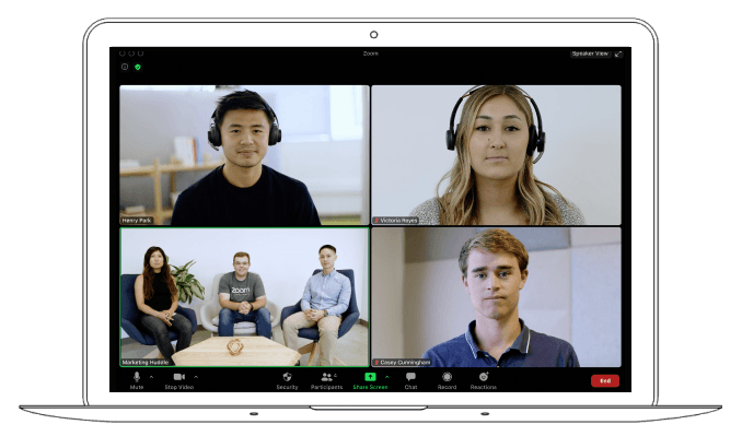 #Zoom video conferencing