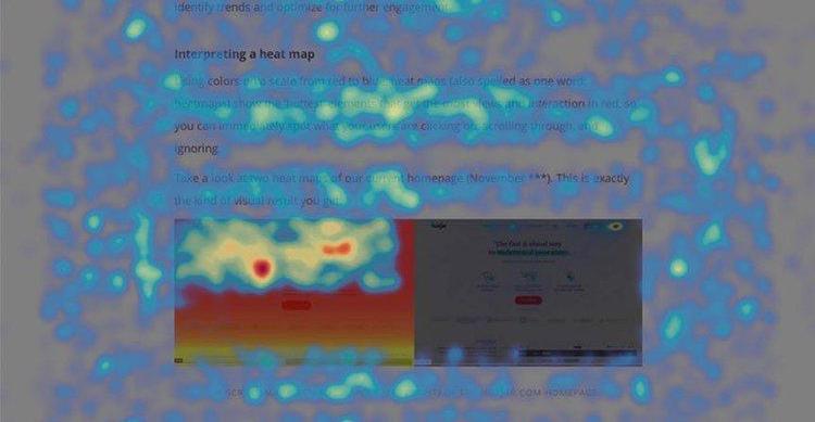 #Part of a mouse tracking move map on a previous iteration of the Hotjar guide to heatmaps