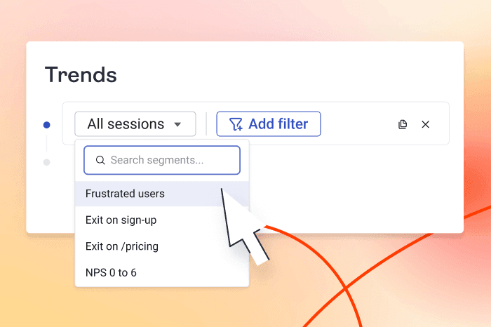 #You'll now find Segments (the way to save session filters) in Dashboards, Trends, and Funnels. Set up once. Focus forever.