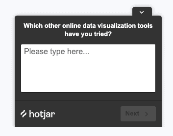 #A data visualization product team could use this question to understand how familiar users are with other solutions