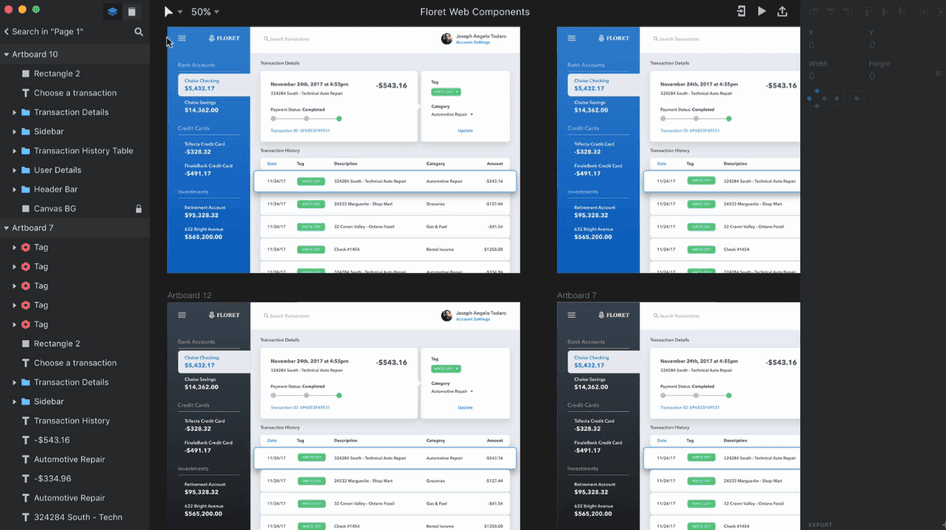#Designing a bank UI with InVision Studio