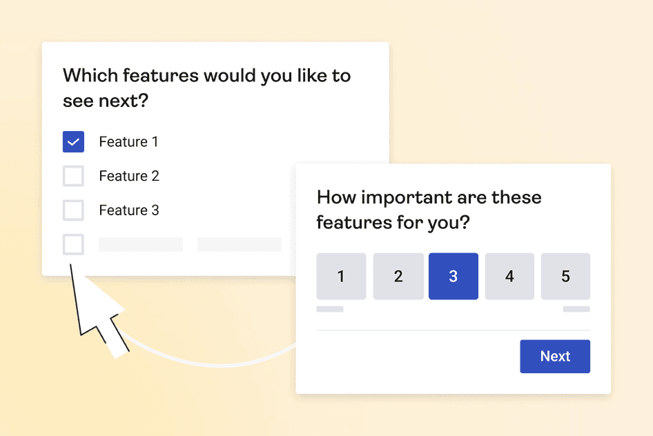 #Users tell you the features they like through Hotjar Surveys so you can A/B test the finer details (such as color, placement, and layout) with Optimizely