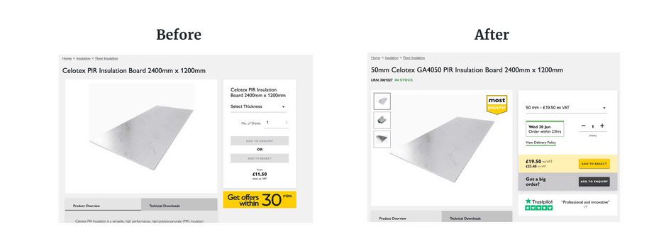 #Small changes on the checkout page had a major impact
