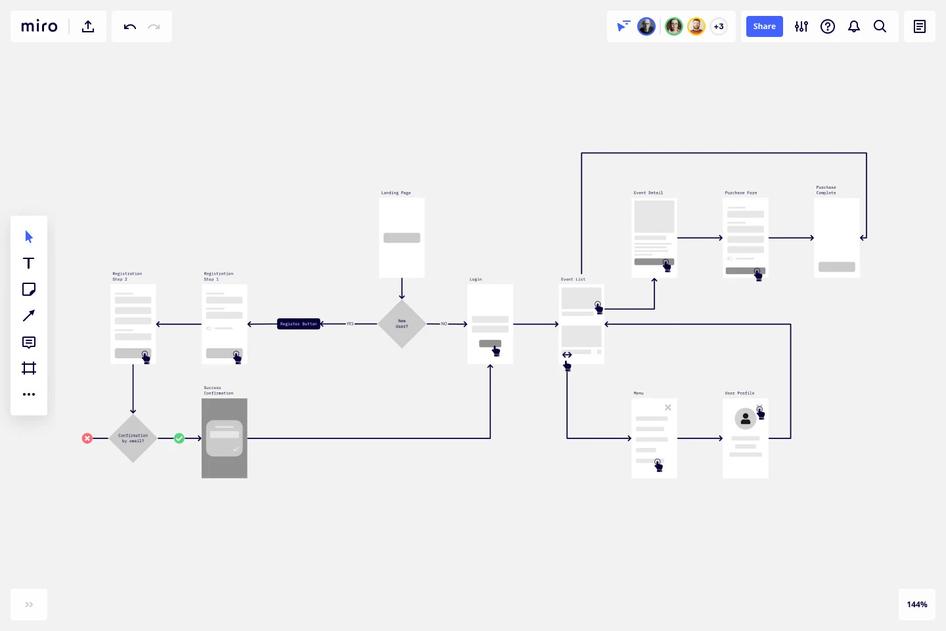 #Map out the user flow of your web app with Miro’s helpful templates
