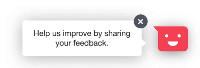 use a feedback widget on your website