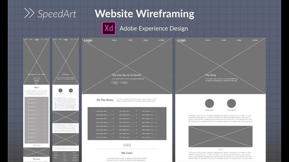 #Use Adobe XD to create a wireframe for your web app