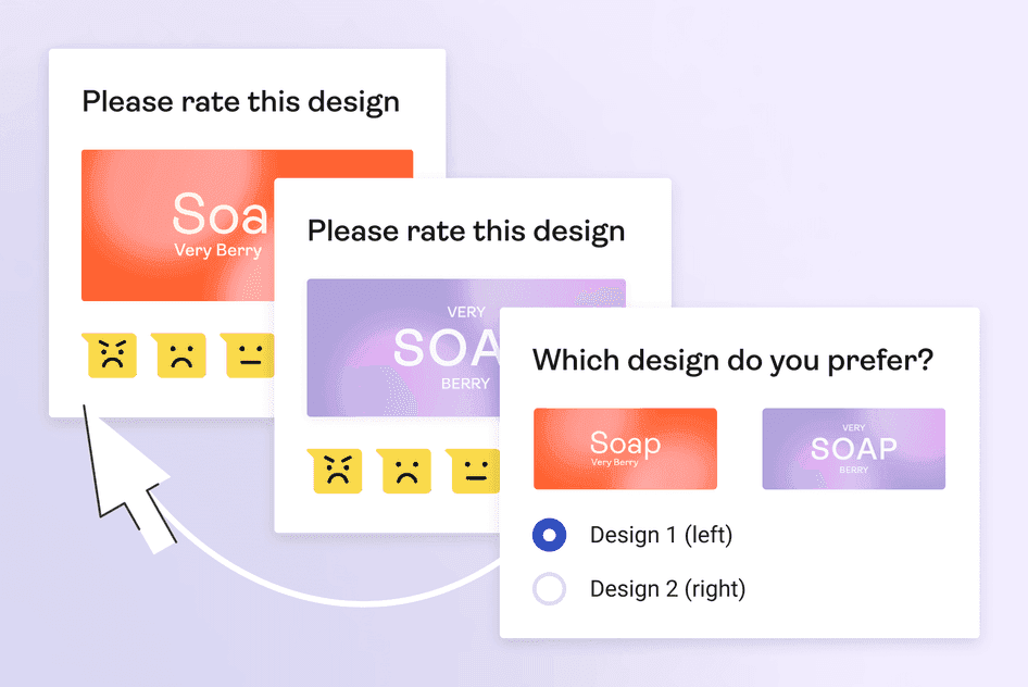 #Use a concept test in Hotjar to ask users to rate your designs