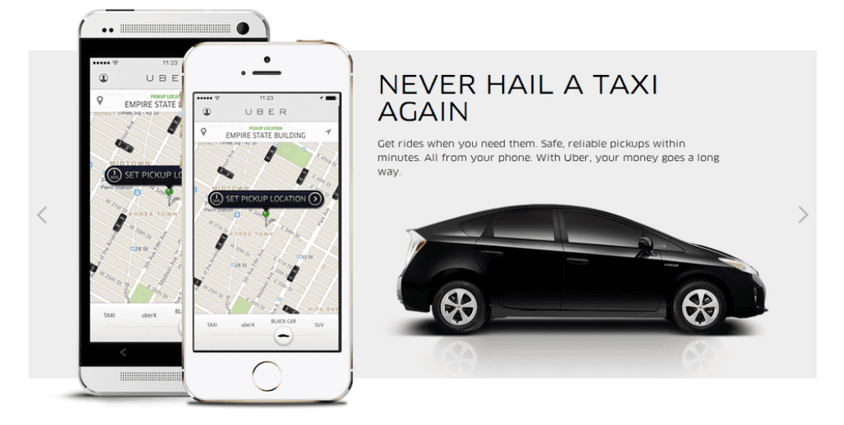 #Uber’s ad campaigns made people aware of a problem they didn’t know they had 
