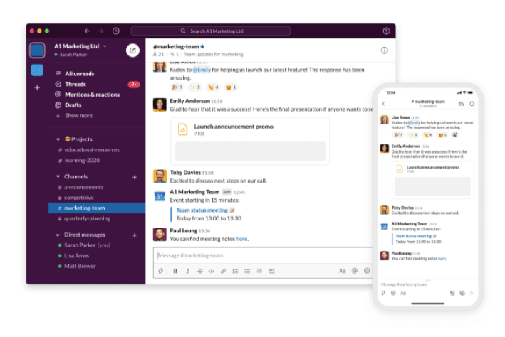 #Slack is a fantastic messaging tool for all kinds of teams. Even better, it integrates seamlessly with product design tools like Hotjar. Img source: slack.com