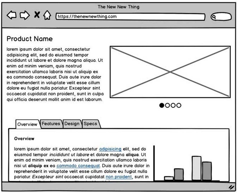 #An example wireframe built in Balsamiq