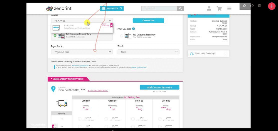 #Session Recordings showed exactly how users behaved on the Zenprint website, helping the team identify improvement areas. Img source: Hotjar.com