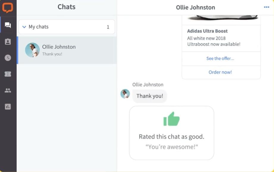 #LiveChat messaging platform helps you engage more customers by quickly answering user questions
