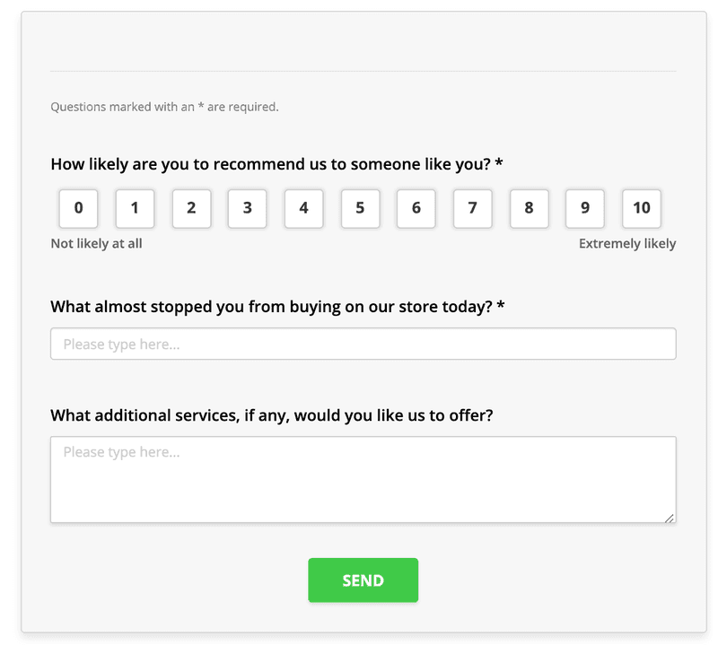 #Hotjar Surveys lets you customize questions to find out what customers need.