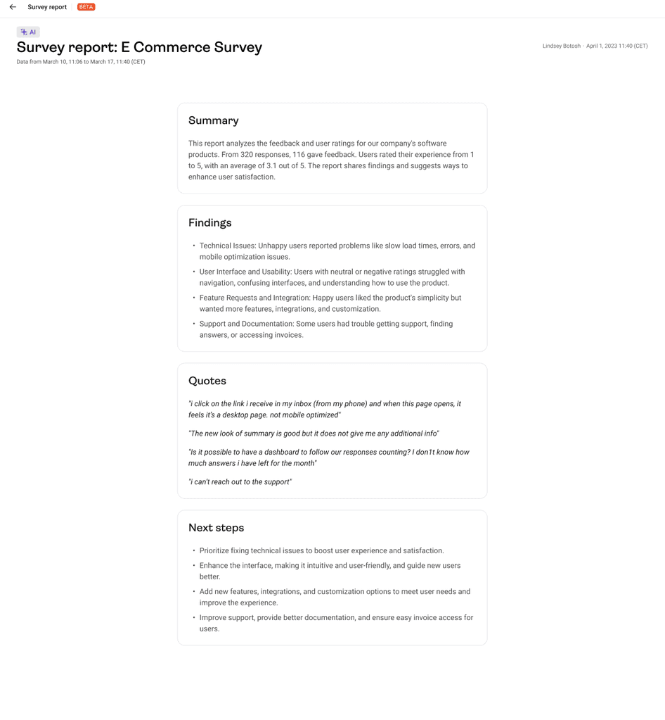 research project online advertising